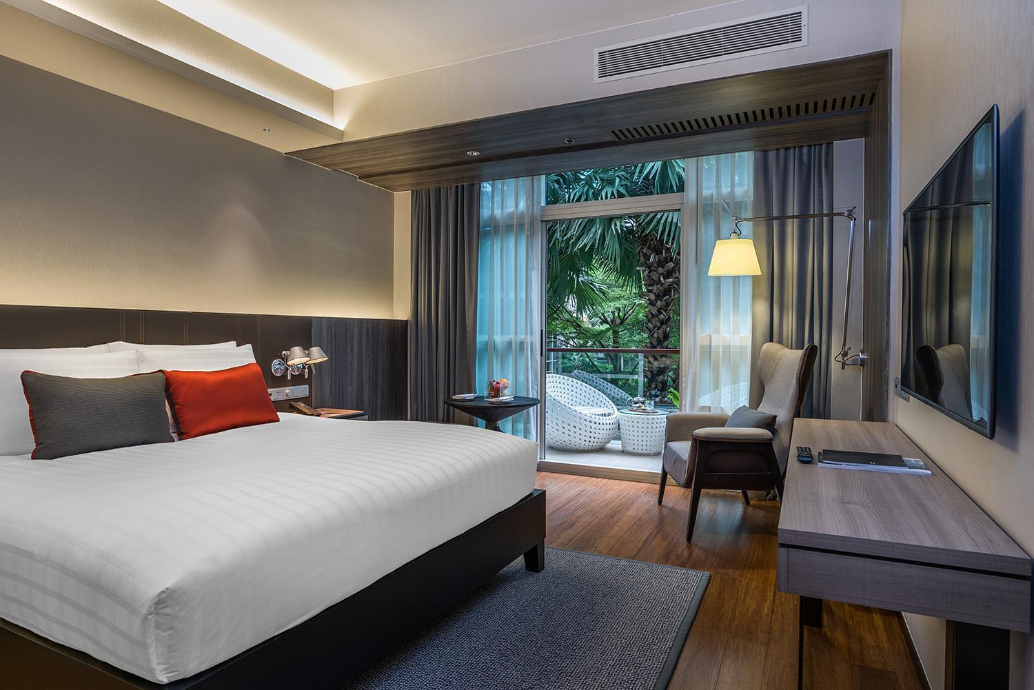 Pullman Bangkok King Power Hotell Eksteriør bilde Deluxe Room